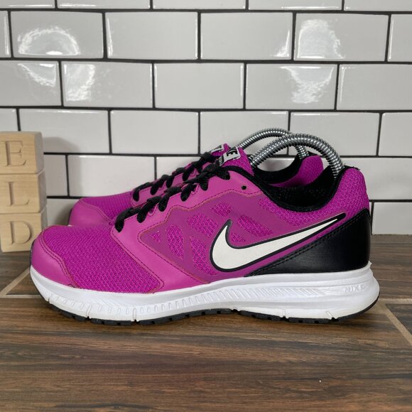 Nike Downshifter 6 Womens Size 8 Running Shoes Fuchsia Flash Trainers Sneakers - Picture 1 of 15